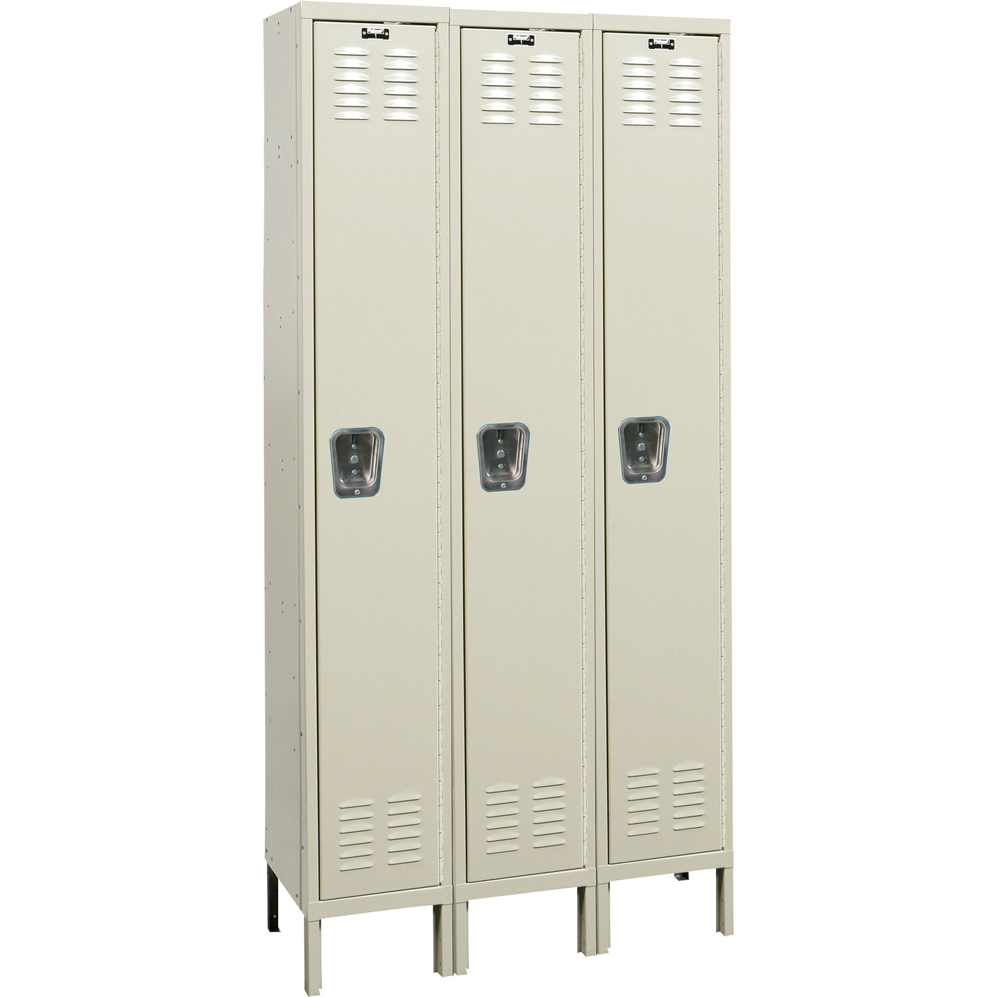 Hallowell Premium Wardrobe Locker, Tan, 15in.L x 36in.W x 66in.H, Model# U3256-1A-PT